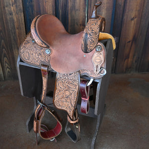 13" DEMO JEFF SMITH BARREL SADDLE Saddles Jeff Smith