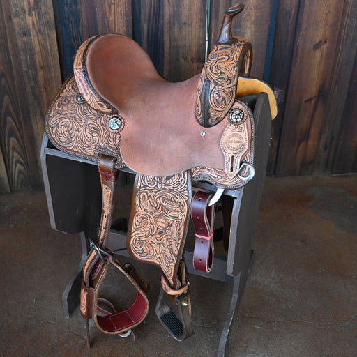 13" DEMO JEFF SMITH BARREL SADDLE Saddles - Used Jeff Smith