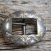 Handmade Silver Engraved Buckle by Cody Anthony Tack - Conchos & Hardware Cody Anthony