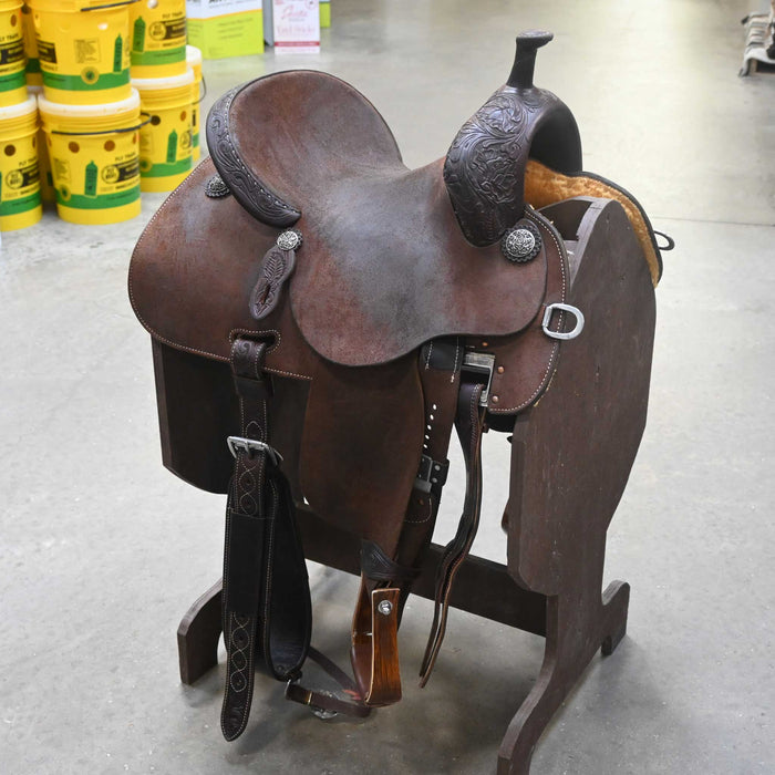 14" USED MARTIN STINGRAY BARREL SADDLE Saddles - Used Martin Saddlery