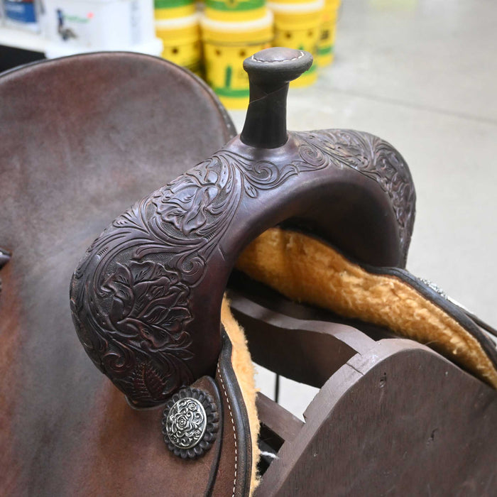 14" USED MARTIN STINGRAY BARREL SADDLE Saddles - Used Martin Saddlery