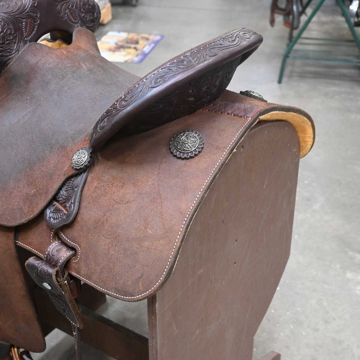 14" USED MARTIN STINGRAY BARREL SADDLE Saddles - Used Martin Saddlery