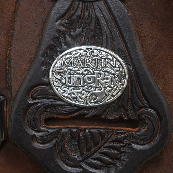 14" USED MARTIN STINGRAY BARREL SADDLE Saddles - Used Martin Saddlery