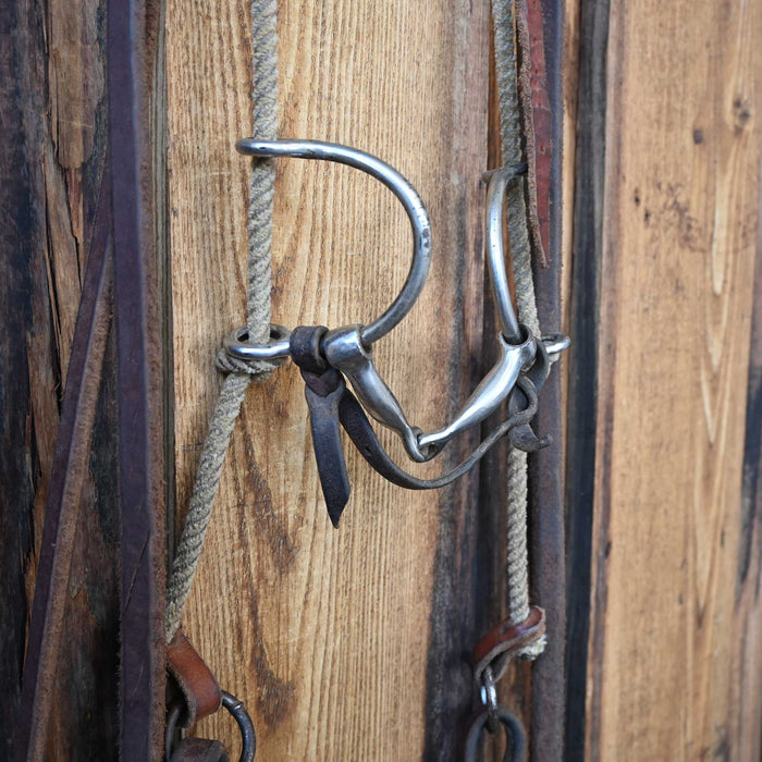 Sliding Gag Snaffle Bridle Rig w/Split Reins