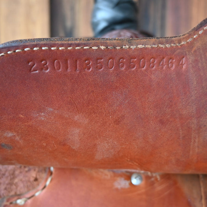 13.5" USED MARTIN ROPING SADDLE Saddles - Used Martin Saddlery