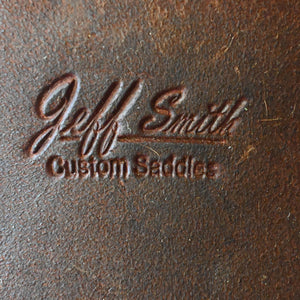 16.5" USED JEFF SMITH CUTTING SADDLE Saddles Jeff Smith