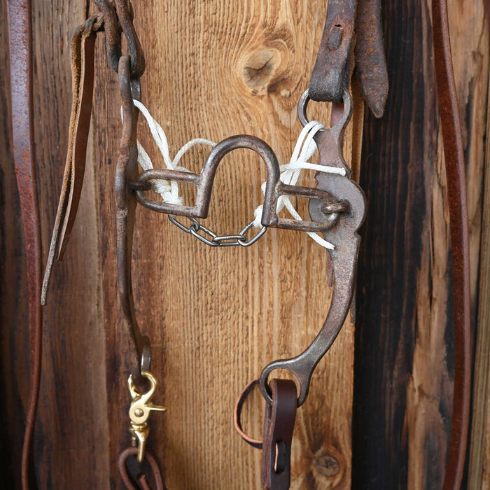 Josh Ownbey Ported Chain Bridle Rig w/Split Ear Headstall Tack - Rigs Josh Ownbey