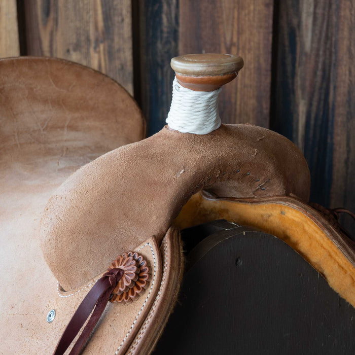 15.5" TESKEY'S TEAM ROPING SADDLE
