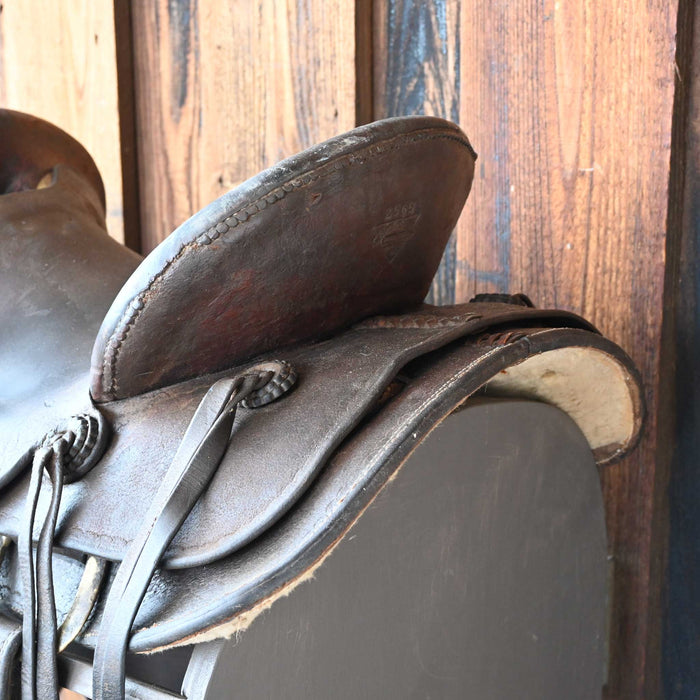 15.5" USED RICHARD OLIVER RANCH SADDLE