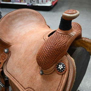 13.5" PATRICK SMITH ROPING SADDLE Saddles Patrick Smith   