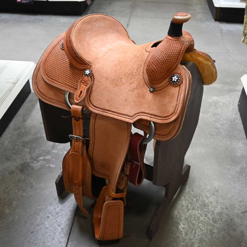 14" PATRICK SMITH ROPING SADDLE Saddles Patrick Smith   