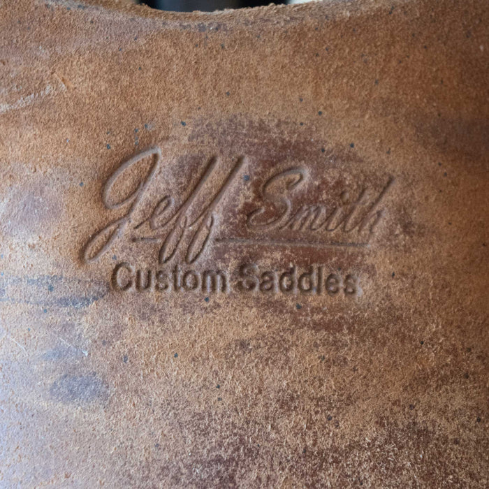16.5" USED JEFF SMITH CUTTING SADDLE