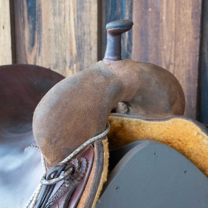 16" USED AUSTIN VALIMONT RANCH CUTTER SADDLE