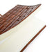 Large Basketweave Leather Journal - Large HOME & GIFTS - Gifts Two's Company