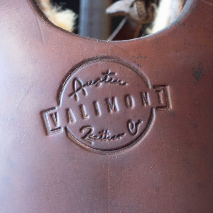 16" USED AUSTIN VALIMONT RANCH CUTTER SADDLE