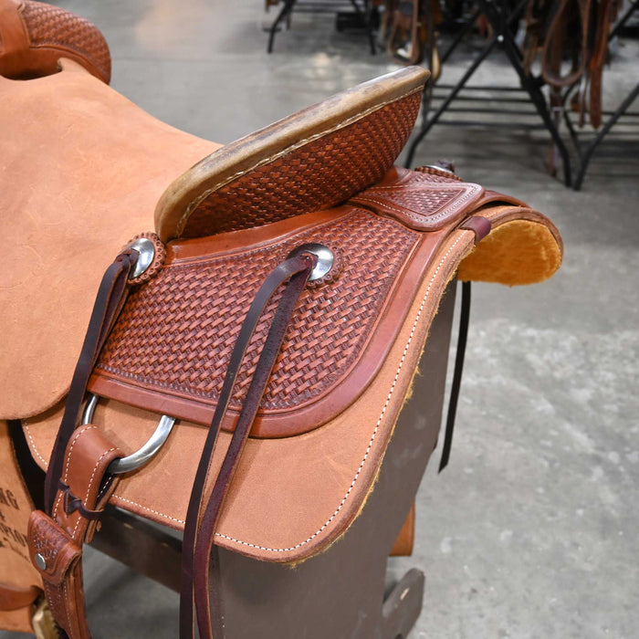 17.5" USED TESKEY'S RANCH SADDLE