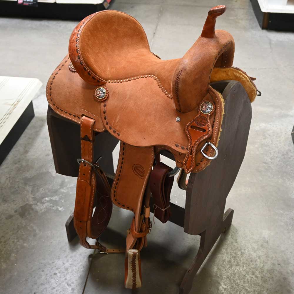 14.5" TESKEY'S BARREL SADDLE Saddles Teskey's Saddlery