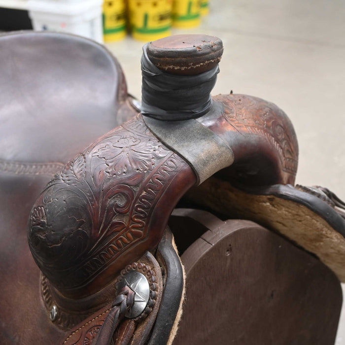 15.5" USED TAD SANDERS RANCH SADDLE
