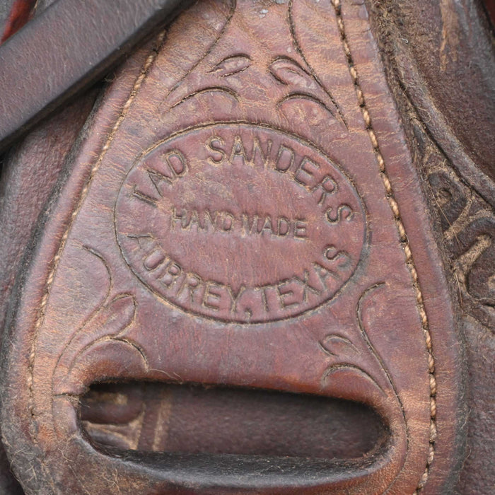 15.5" USED TAD SANDERS RANCH SADDLE