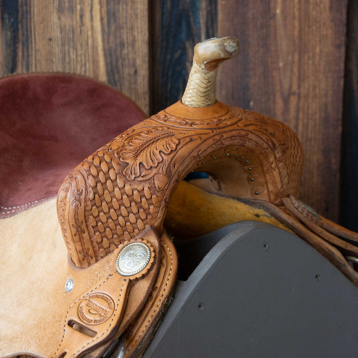 13" USED TESKEY'S BARREL SADDLE Saddles - Used Teskey's Saddlery