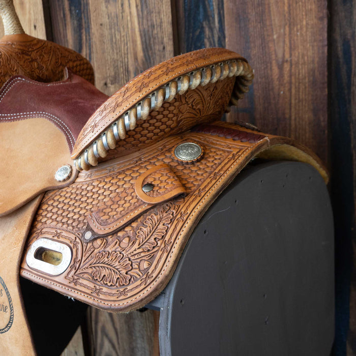 13" USED TESKEY'S BARREL SADDLE Saddles - Used Teskey's Saddlery