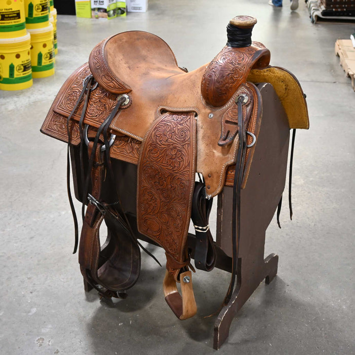 15" USED TESKEY'S RANCH SADDLE