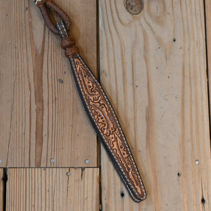 Hand Braided 110" Rawhide Romel Reins
