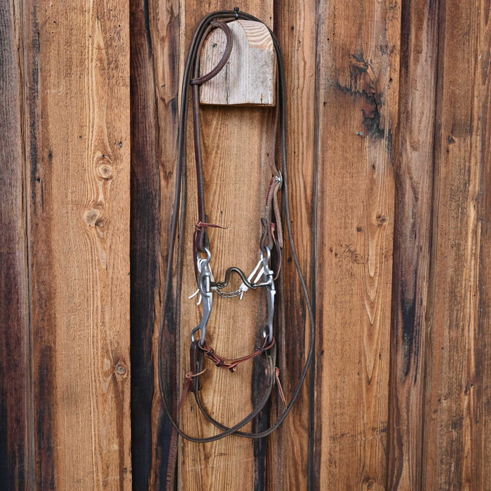 Loose Port Bridle Rig w/Single Ear Headstall