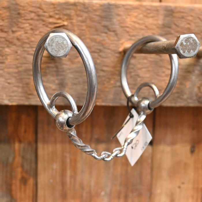 Flaharty Locked O-Ring Square Twist Center Chain Bit