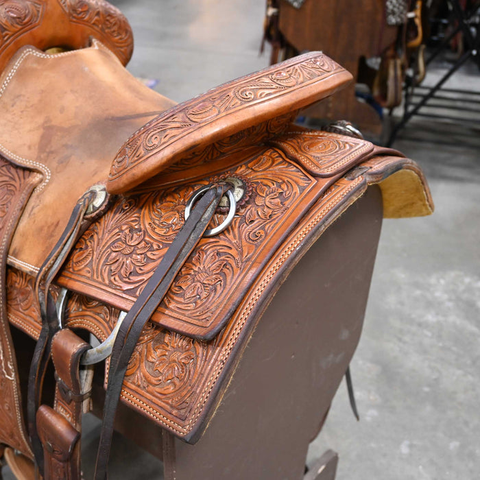 15" USED TESKEY'S RANCH SADDLE