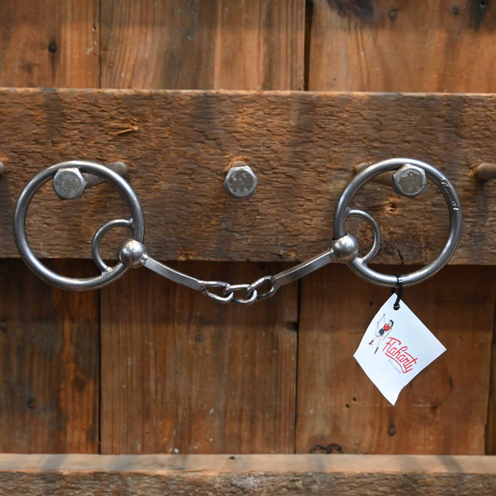 Flaharty Locked O-Ring Square Center Chain Bit Tack - Bits Flaharty