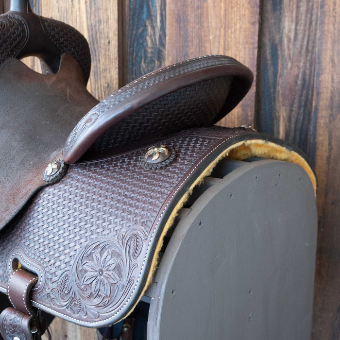 13.5" USED MARTIN CROWN C BARREL SADDLE