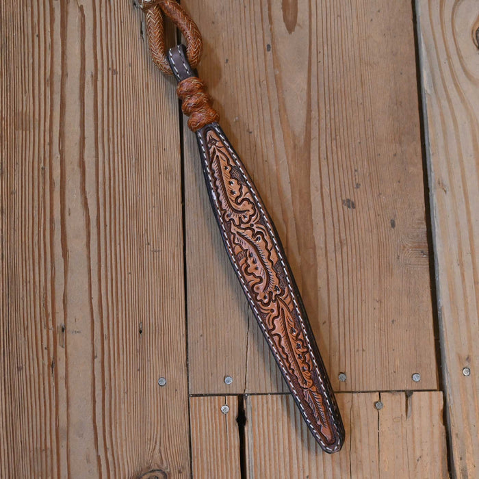 Hand Braided 84" Rawhide Romel Reins
