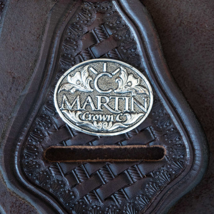 13.5" USED MARTIN CROWN C BARREL SADDLE