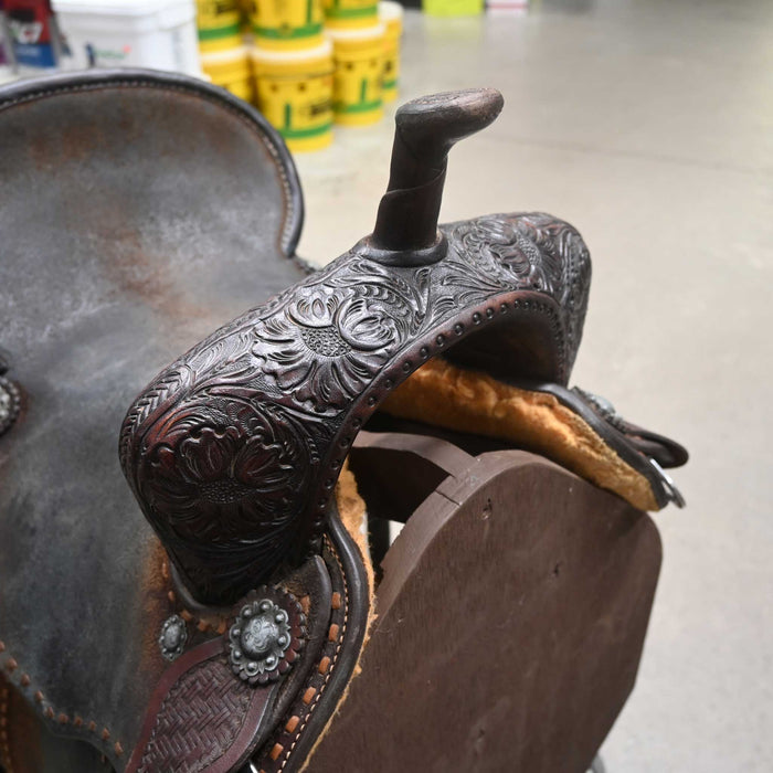 15" USED SEVEN BARREL SADDLE Saddles - Used Seven Saddle