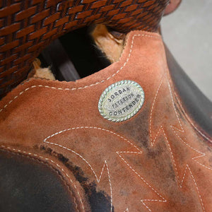 13" USED SHILOH JORDAN PETERSON CONTENDER BARREL SADDLE Saddles Shiloh Saddlery   
