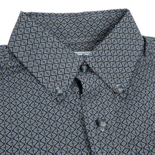 Wrangler Men's George Straight Relaxed Fit Geo Print Button Down Shirt MEN - Clothing - Shirts - Long Sleeve Wrangler