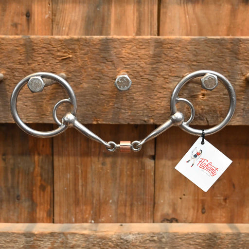 Flaharty Locked O-Ring Smooth Dogbone w/ Roller Bit Tack - Bits Flaharty