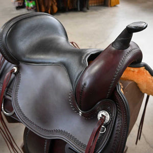 16" CIRCLE Y TOPEKA FLEX2 TRAIL SADDLE Saddles Circle Y Saddlery   