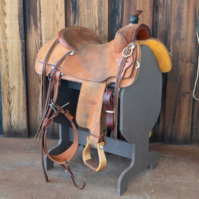 16" USED LUKE LANE RANCH SADDLE