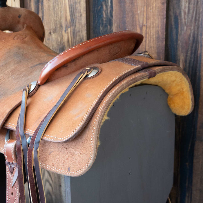 16" USED LUKE LANE RANCH SADDLE