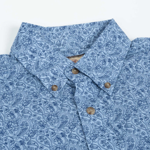 Wrangler Men's Relaxed Fit Paisley Button Down Shirt MEN - Clothing - Shirts - Long Sleeve Wrangler