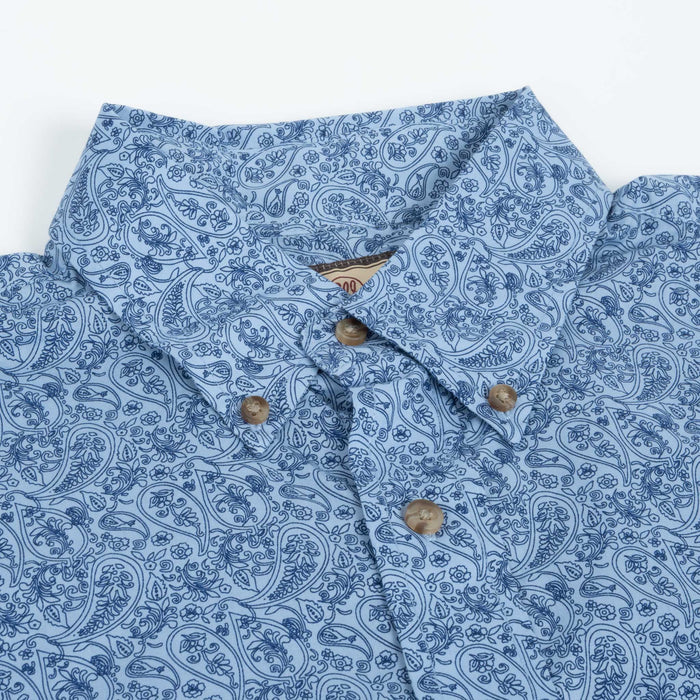 Wrangler Men's Relaxed Fit Paisley Button Down Shirt MEN - Clothing - Shirts - Long Sleeve Wrangler