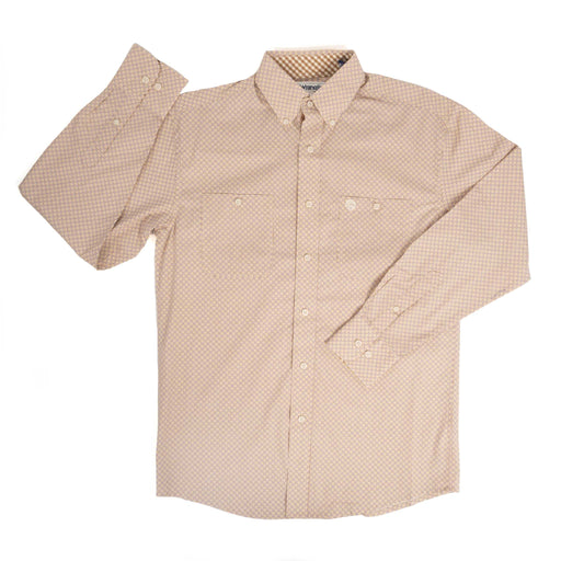 Wrangler Men's George Straight Relaxed Fit Geo Print Button Down Shirt MEN - Clothing - Shirts - Long Sleeve Wrangler