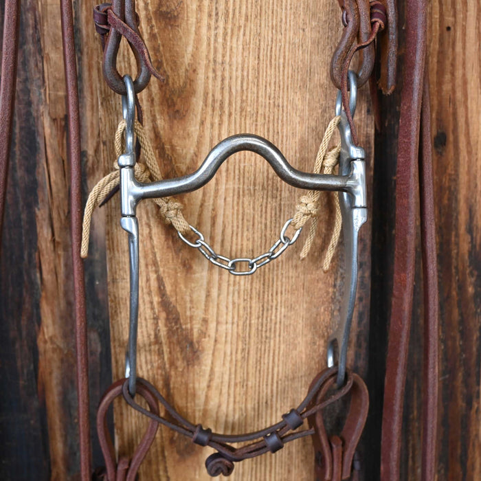Dennis Moreland Solid Port Bridle Rig w/Single Ear Headstall