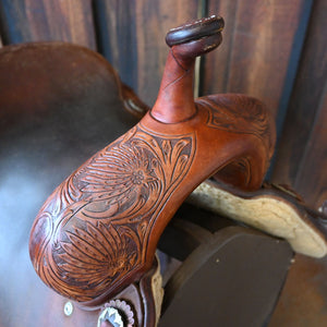 16" USED JEFF SMITH CUTTING SADDLE Saddles Jeff Smith