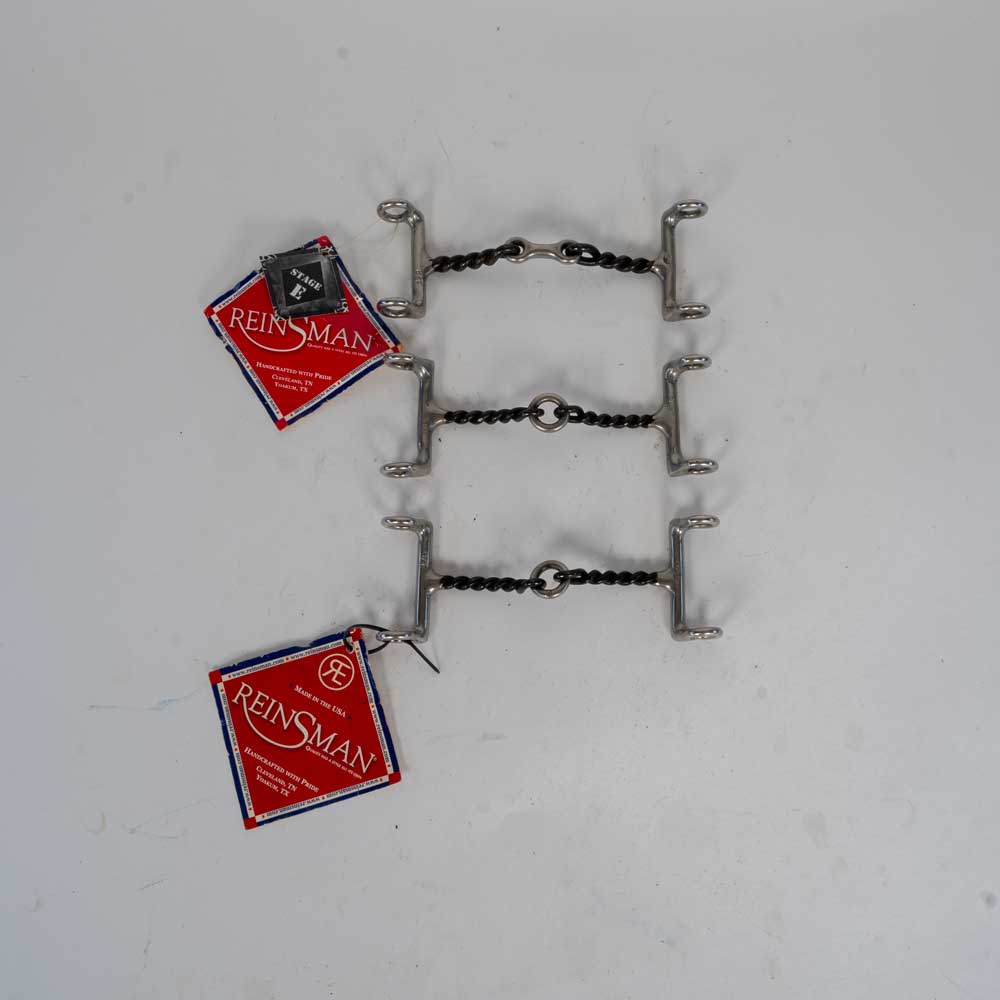 Used Reinsman Draw Snaffles Set Of 3 Sale Barn MISC   