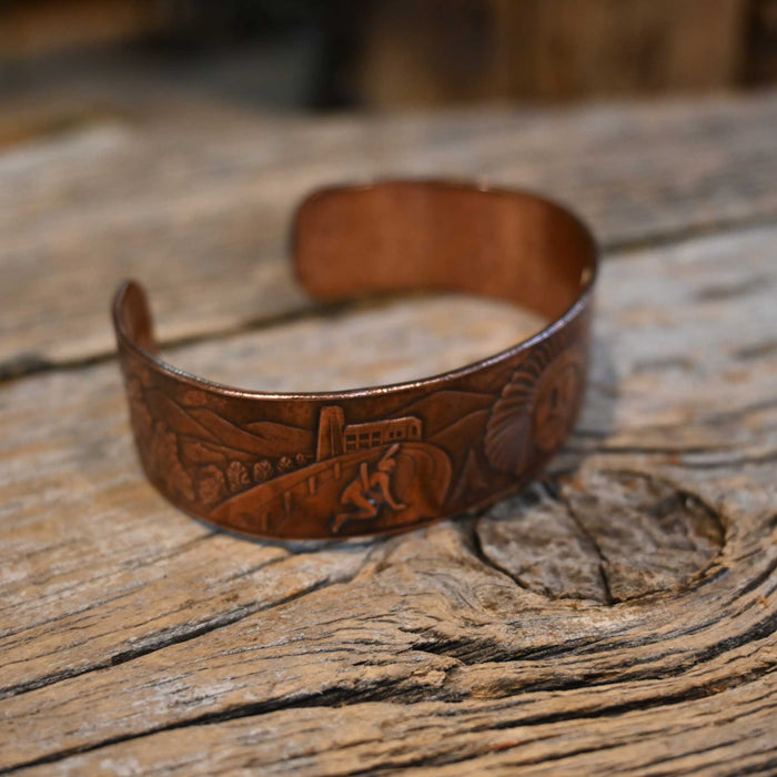 Mohawk Trail Copper Cuff