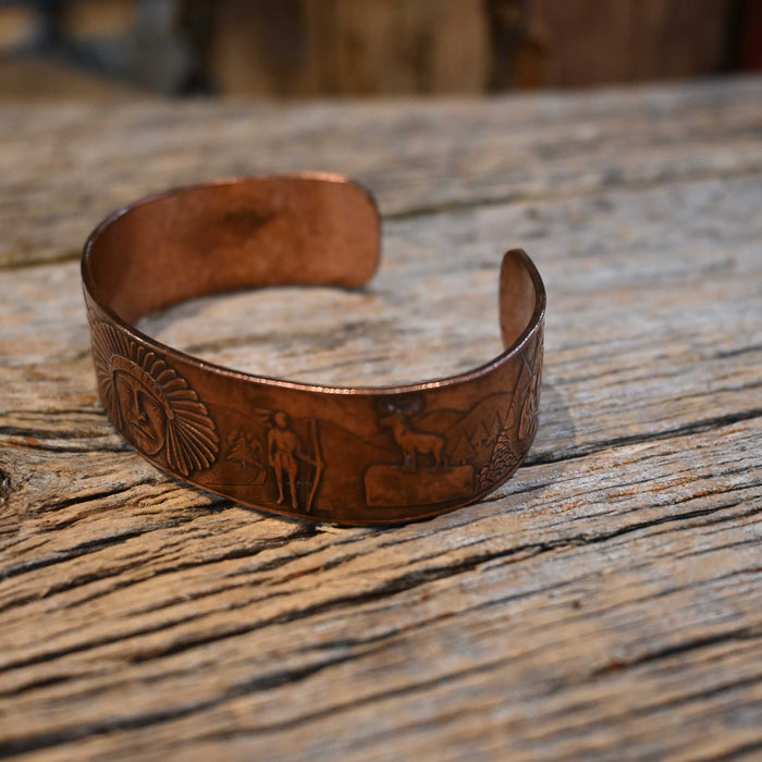 Mohawk Trail Copper Cuff