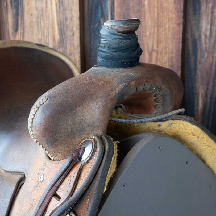 15" USED TESKEY'S RANCH SADDLE